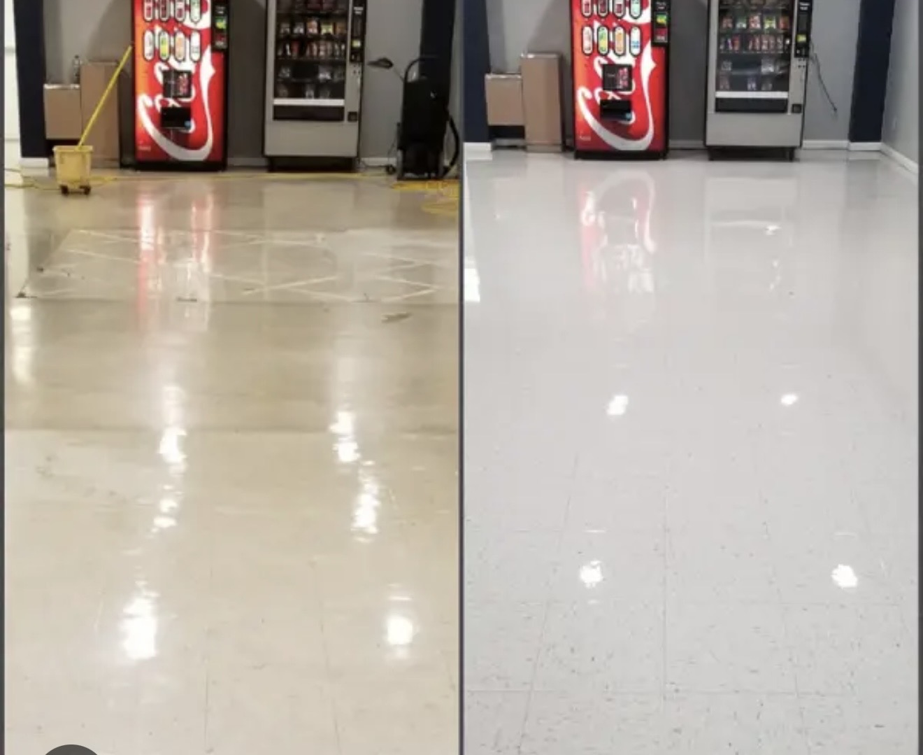 Commercial floor recovery